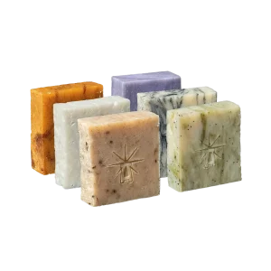 Altars Grace Kit features all 6 of our bars lined up in two rows of three.