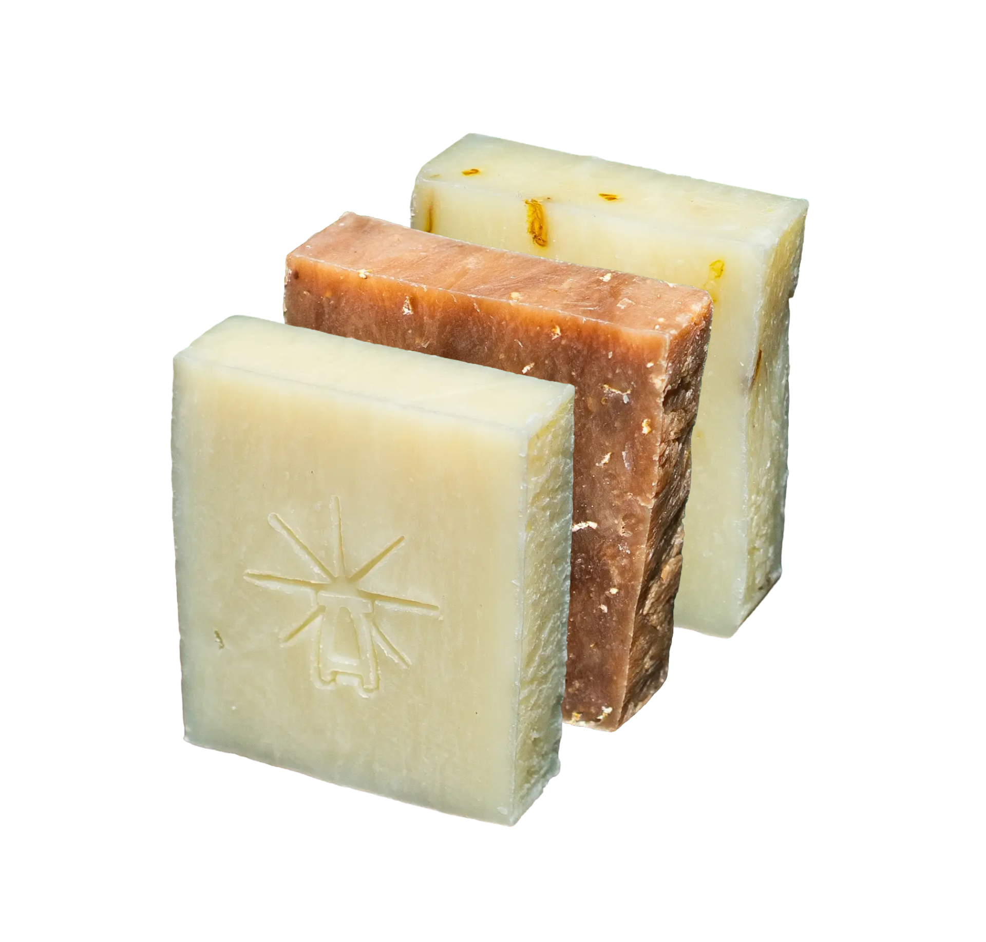 Black Altar Comfort Rotation three-bar natural soap set for dry sensitive skin